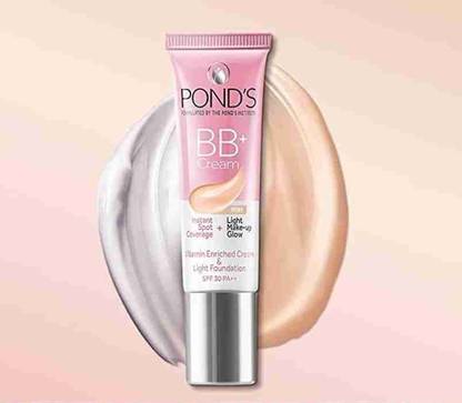 POND's BB+ Cream, Instant Spot Coverage + Light Make-up Glow, 9g x 2 (18g)