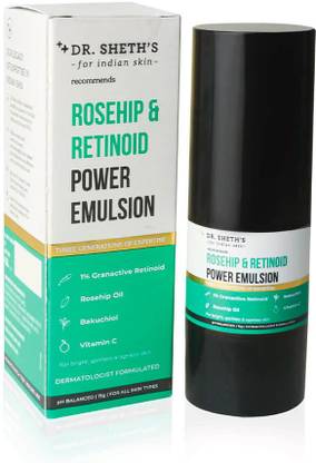Dr. Sheth's Rosehip & Retinoid Emulsion For Anti Ageing, Anti Acne & Skin Brightening