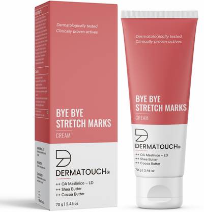 Dermatouch Bye Bye Stretch Marks Cream to reduce stretch marks & scars - 70G