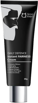 Qraa Daily Defence Instant Fairness Cream For Men