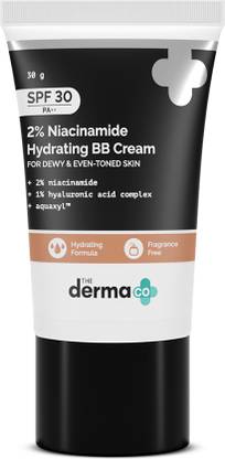The Derma Co BB Cream with 1% Hyaluronic Acid Complex & Aquaxyl Foundation