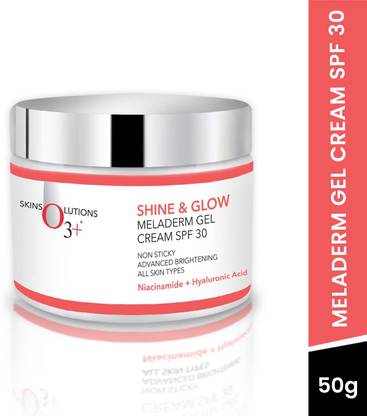 O3+ Shine & Glow Meladerm Gel Cream SPF 30 Non Sticky Brightening Cream