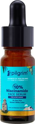 Pilgrim 10% Niacinamide Face Serum for Men and Women|Reduce Acne Mark|Bright Skin