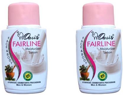 OASIS Fairline Moisturizer Lotion Face & Body (Pack Of 2) 100X2=200 ml