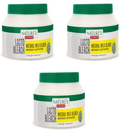 Nature's Essence Lacto Bleach Natural Milk bleach without Activator Instant Glow Remove Tan