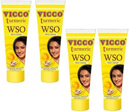 VICCO Turmeric WSO Skin Cream (30g) Pack of 4