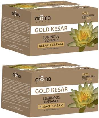 AlAroma Leafs GOLD KESAR LUMINOUS RADIANCE BLEACH CREAM