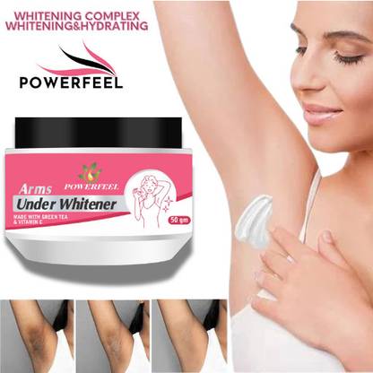POWERFEEL UndeR-Arm Whitening Cream Skin Whitening, Lightening Cream For Darkness Removal