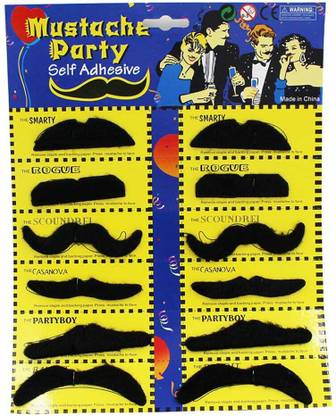 FUNTASM French Style Fake Moustache