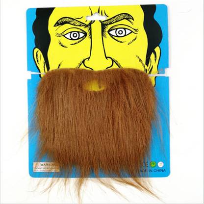 JAMBOREE Full Beard Fake Moustache