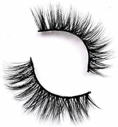 SHEFFO False eyelashes 5 pcs and 1 pcs eyelash glue (Eye combo)