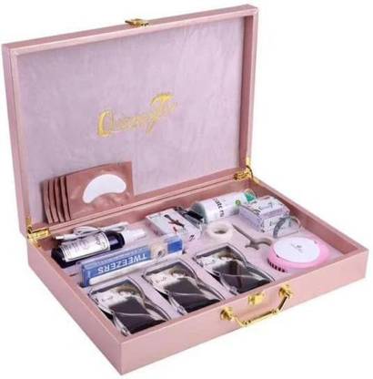 Bid Eyelashes extensions kit with a complete range of eyelashes extensions