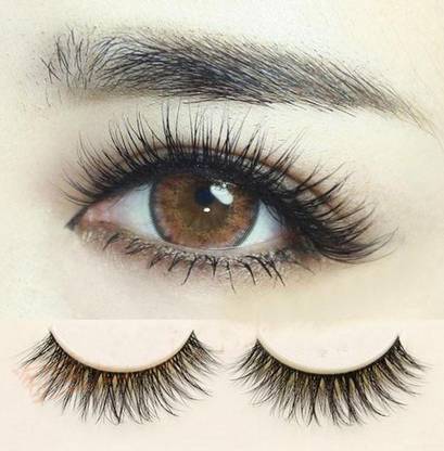 NADJA NATURAL FALSE EYELASHES FOR EYE MAKEUP LOOK