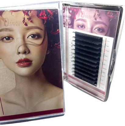 Bid Eyelashes extensions multiple volume, 10 mm 0.07 D curl