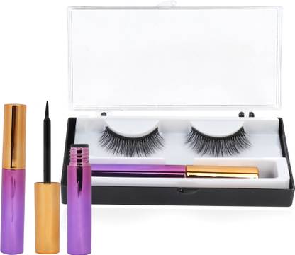 LOVELASH 1 Pairs Magnetic False Eyelash with 1 Waterproof Magnetic Eyeliner Kit