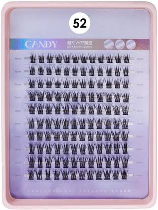 Cosluxe Lash Clusters Eyelash Extensions 200 PCS C Eyelashes Clusters- No-52- 10-12-14mm