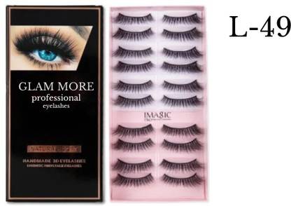 glam more false eyelashes L-49