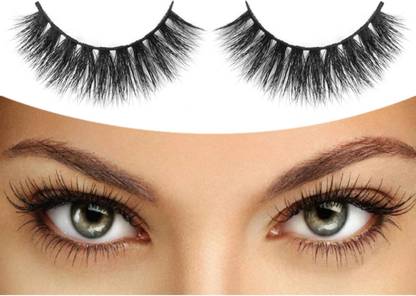 Latixmat Black Natural 3D Thick Long False Eyelashes