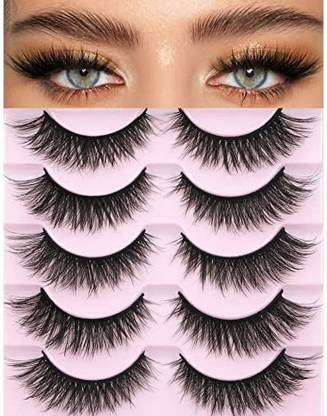 Latixmat Natural Smoky Makeup Long False Eyelashes