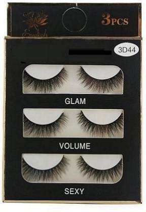 ILLUSKIN 3 Pairs ,3D Thick Long False Eyelashes