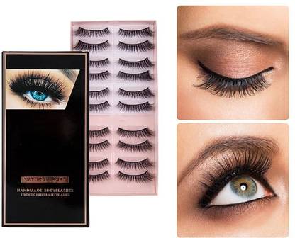 Scheibe False Eyelashes, Natural & soft 100% Handmade