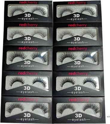 Morbee False Eyelash, Long Natural 3D Thick Long Eyelashes 10 PairsRC07
