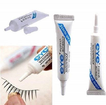 YELGO EYE Eyelash Adhesive/Glue Waterproof Clear White 7G (1.4 Oz)