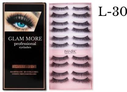 glam more false eyelashes L-30