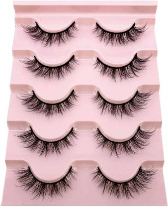 Bombay Vanity Eyelash Eye Makeup Long Natural 5 Pair Reusable Classic Eyelashes
