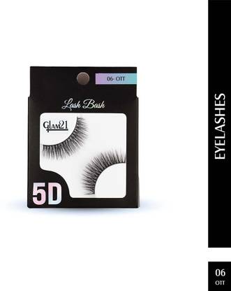 Glam21 False Eyelashes 5D Natural Long Thick