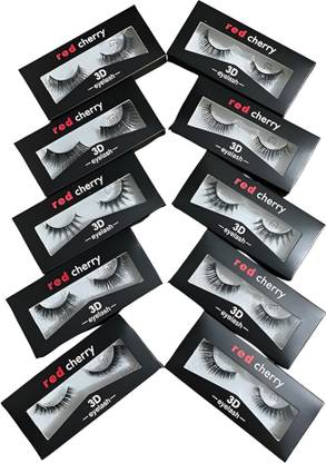 Plusbeauty 3D Red Cherry Trending Professional False Eyelashes