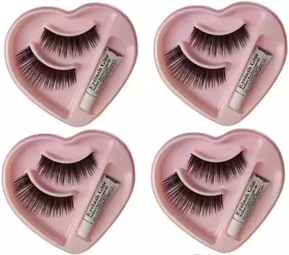 HUZURLU Soft Natural 4D Thick Long False Eyelashes