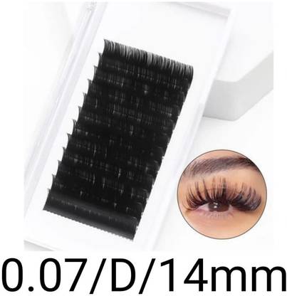 Niczico False Eyelashes,3D Fake Lashes Natural Reusable Lashes Natural Look (Size 8 mm)