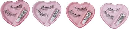 Liptick easy to apply eyelashes pack of 4