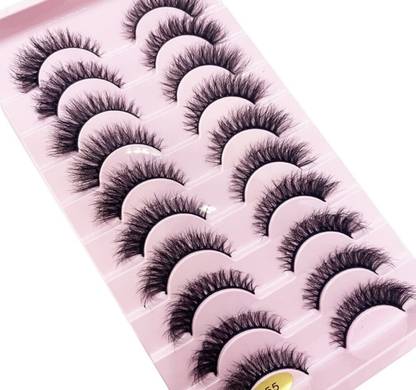 Bombay Vanity False Eyelash Eye Makeup Long Natural 20 Pair Reusable False Eyelashes