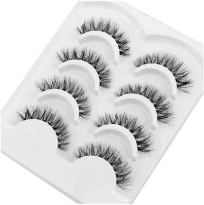 Bombay Vanity 4 Pairs False Eyelashes Set Natural 3d Fake Eyelash (Flutter)