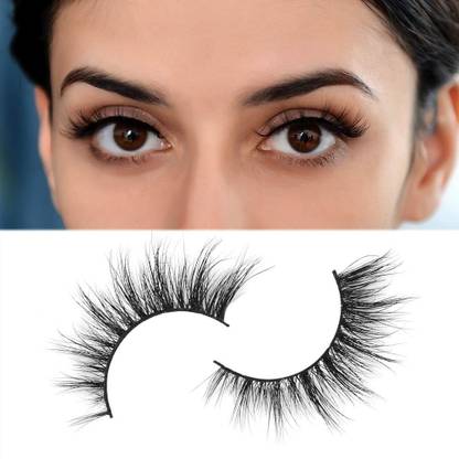 Amaryllis New Professional Black False Eyelashes Makeup Set Of 1