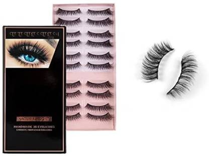 EKINSU Synthetic Fibers False Eyelashes, Natural & soft