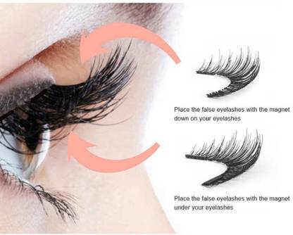 NADJA Soft Natural 3D Shape False Eyelash, Eye Makeup Lash