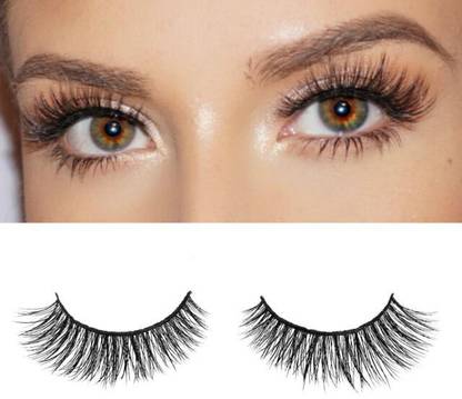 NADJA Women Extra Super Long Thick Curly False Eyelashes Makeup