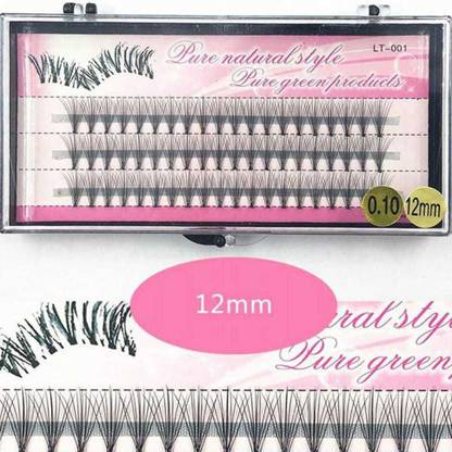 Cosluxe Eyelash Extension, False Eyelash,Individual,Natural & Lightweight - 60pcs (12mm)