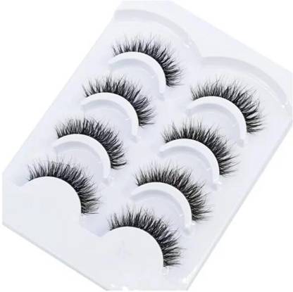 Bombay Vanity 4 Pairs False Eyelashes Set Natural 3d Fake Eyelash (Elegant)