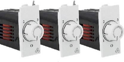 Ashok electrical Silver line Step-Type Button Regulator