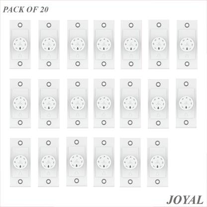 joyal Switch 7 Step Fan Regulator Pack of 20 Step-Type Button Regulator