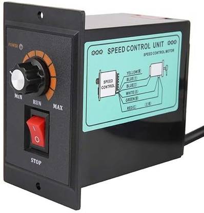 V-YAN AC Motor Speed Controller Durable Upto 180 Wt - 220V AC Single-Phase Regulator Conventional Box Regulator