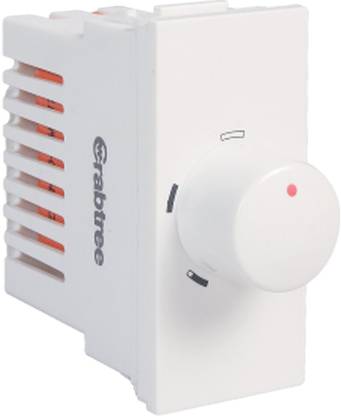 HAVELLS Crabtree Athena 1M Fan Step-Type Button Regulator