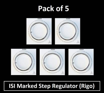 Sauran Pack of 5 5 Step Regulator Modular (Rigo) EAP51.2 Step-Type Button Regulator