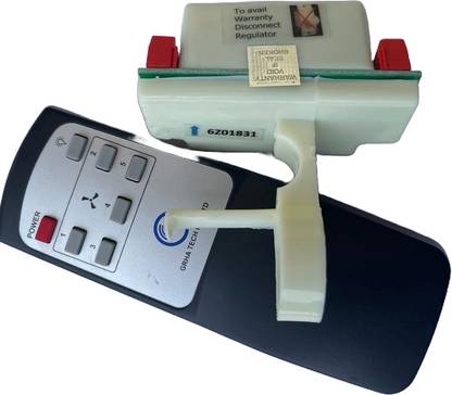 GRHA REMOTE CONTROLE UNIT FOR ALL TYPES OF CEILING FANS Step-Type Button Regulator