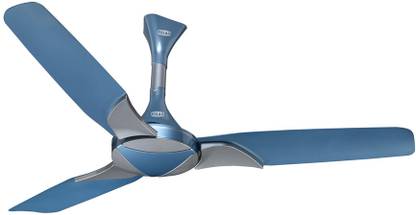 Polar Prolific Pearl Silver Light Blue with 2 Year Warranty 1200 mm Ceiling Fan