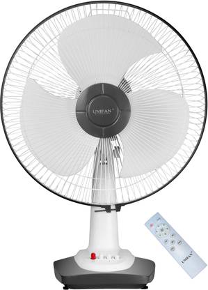 UNIFAN Pozitive Table Fan 5 Star 400 mm 3 Blade Table Fan